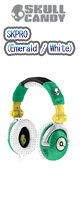 Skullcandy(�X�J���L�����f�B) / SKPRO (Emerald / White)