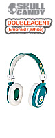 Skullcandy(�X�J���L�����f�B) / DOUBLE AGENT (Emerald / White)