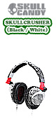 Skullcandy(�X�J���L�����f�B) / SKULLCRUSHER (Black / White)