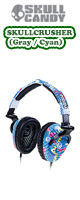 Skullcandy(�X�J���L�����f�B) / SKULLCRUSHER (Gray / Cyan)