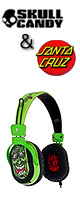 Skullcandy(�X�J���L�����f�B) / SKULLCANDY�~SANTACRUZ Rob Face