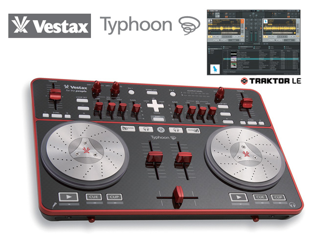 Vestax(�x�X�^�b�N�X) / Typhoon(�^�C�t�[��) - Windows�Ή� -�@�yTraktor LE�o���h���z