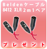 [P] Belden 8412 XLR/XLR Red2mڥ