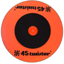 Compost 45 twister / Compost 45 twister -Translucent red- (Slipmat)