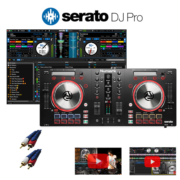 Numark(ヌマーク) / MixTrack Pro 3 / Serato DJ セット