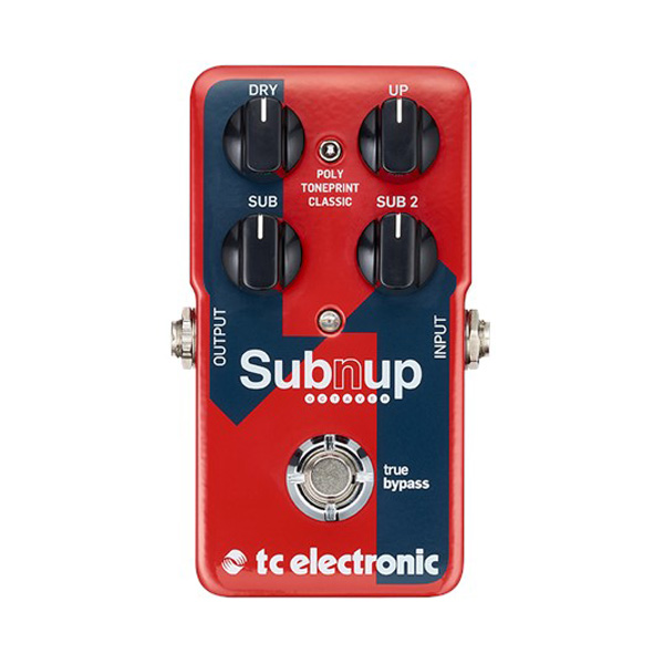TC Electronic(ティーシーエレクトロニック) / Sub 'N' Up Octaver オクターブ・プロセッシング・ペダル <ギターエフェクター>