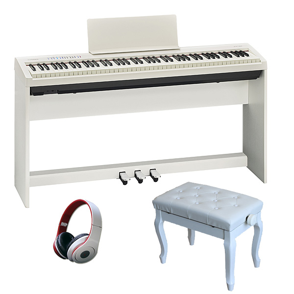 Roland(ローランド) / FP-30-WH 【専用スタンド、ペダル、猫足ベンチセット】