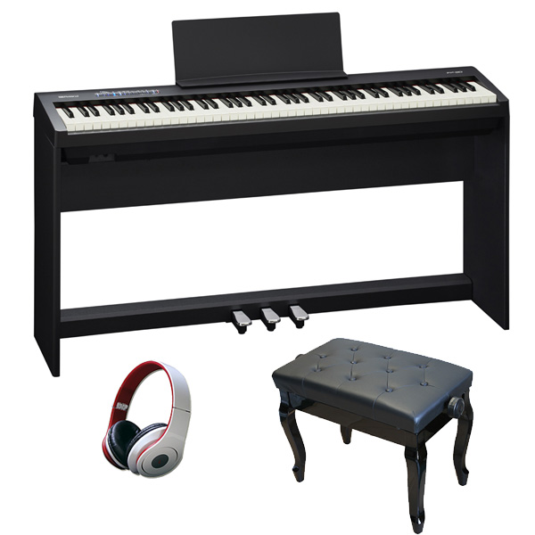 Roland(ローランド) / FP-30-BK 【専用スタンド、ペダル、猫足ベンチセット】