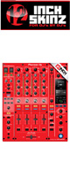 ■ご予約受付■　12inch SKINZ / Pioneer DJM-900NXS2 SKINZ （RED)  【DJM-900NXS2用スキン】