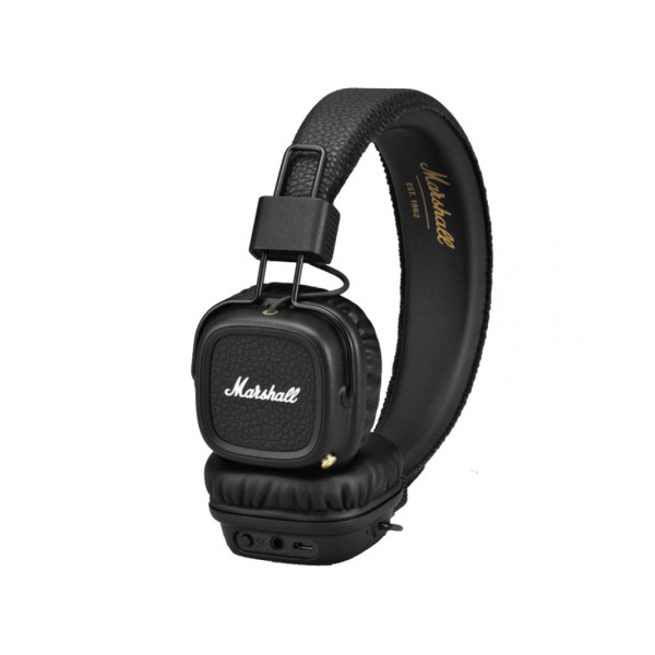 Marshall(マーシャル) / MAJOR II BLUETOOTH (BLACK) - Bluetooth対応ワイヤレスヘッドホン -