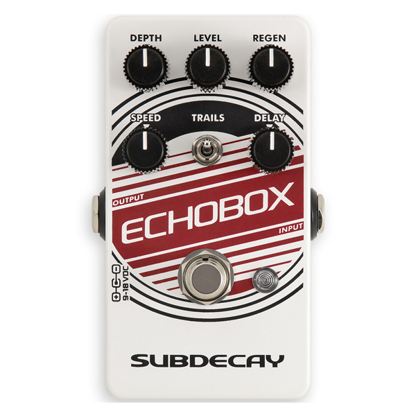 Subdecay(サブディケイ) / Echobox v2　《ギターエフェクター》　- ディレイ･エコー -