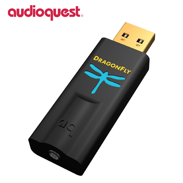 AudioQuest(オーディオクエスト) / DragonFly Black v1.5 - USBメモリ型ヘッドホンアンプ内蔵USB DAC -