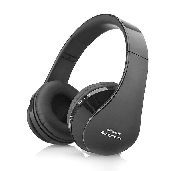 Bluetooth対応 ワイヤレスヘッドホン (Black)