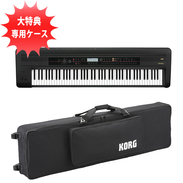 Korg(コルグ) / KROSS-88 BK（88鍵盤） 【モバイルセット】
