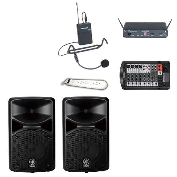 【ワイヤレスヘッドセット_Bセット】 STAGEPAS 400i / Concert 88 Headset 《講演 ・イベントに最適》 1大特典セット