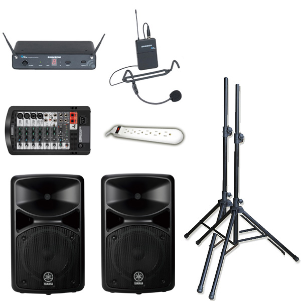 【ワイヤレスヘッドセット_Aセット】 STAGEPAS 400i / Concert 88 Headset 《講演 ・イベントに最適》 2大特典セット