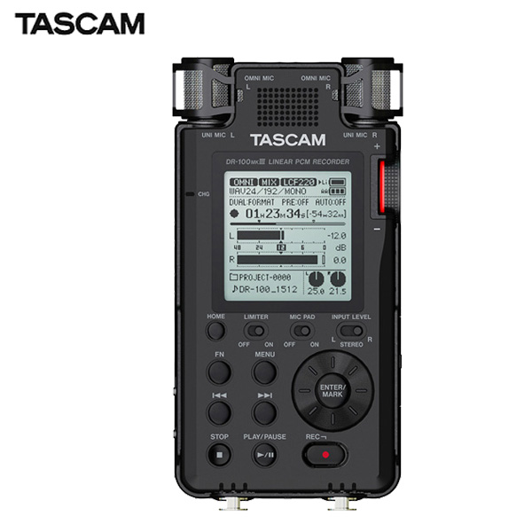 Tascam(タスカム ) / DR-100MKIII - ステレオリニアPCMレコーダー : ハンディレコーダー -