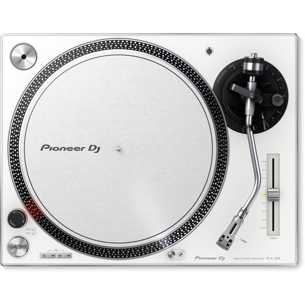 【レコードクリーナープレゼントキャンペーン】 Pioneer(パイオニア) / PLX-500-W - ダイレクトターンテーブル - 3大特典セット