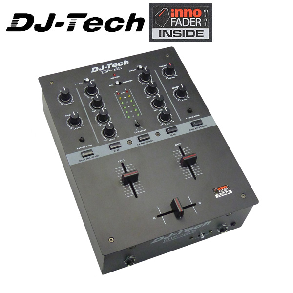 DJ-Tech (ディージェーテック) / DIF-2S - 非接触型クロスフェーダー搭載 [2チャンネルスクラッチミキサー] -