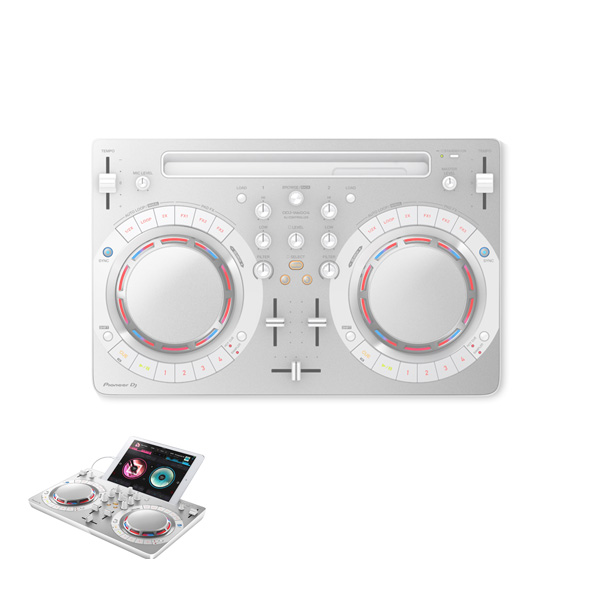 Pioneer DJ(パイオニア) / DDJ-WeGO4-W (ホワイト) 【rekordbox dj】iPad 「WeDJ」対応 DJコントローラー 【生産完了特価】