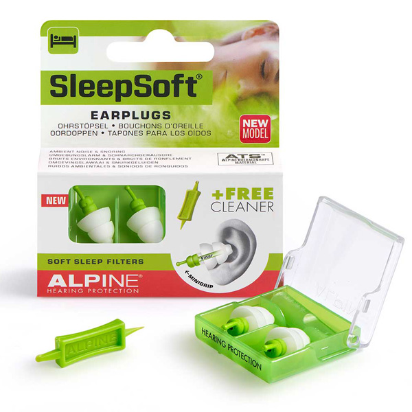 ALPINE HEARING PROTECTION(アルパイン) / Sleep Soft (White)  - イヤープロテクター -