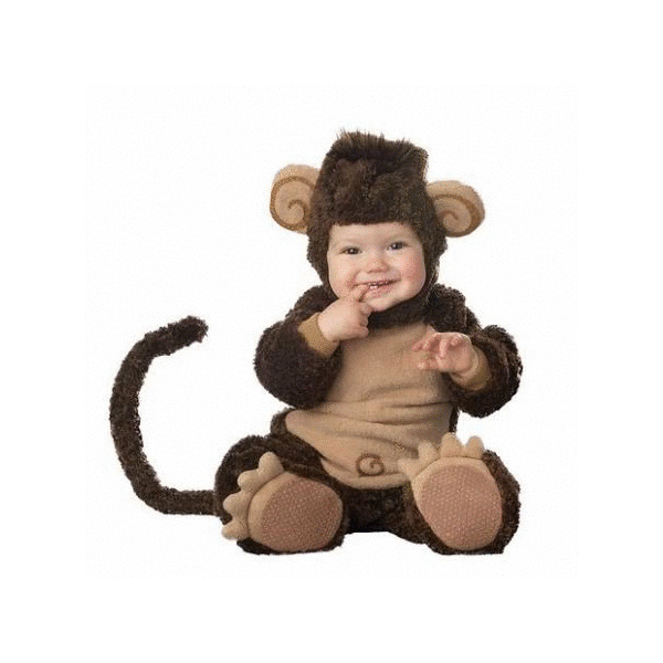 ベビーリルモンキーコスチューム /　幼児用　- パーティーグッズ ハロウィングッズ  -