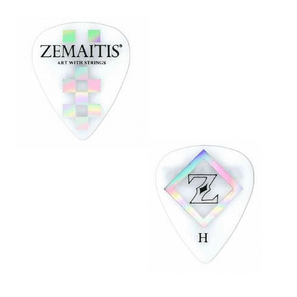 Zemaitis(ゼマティス) / ZP-17 TD/H WH 5枚セット　-　ピック　-　