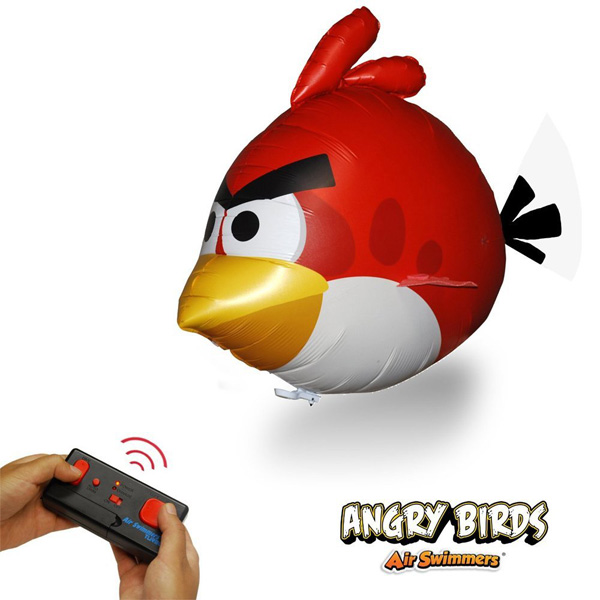 AIR SWIMMERS REMOTE CONTROL FLYING ANGRY BIRDS - エアースイマー 空飛ぶアングリーバード型ラジコン -