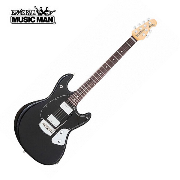 MUSICMAN(ミュージックマン) / StingRay Guitar Black (Black 3ply Pickguard)  【ハードケース付属】 - エレキギター -
