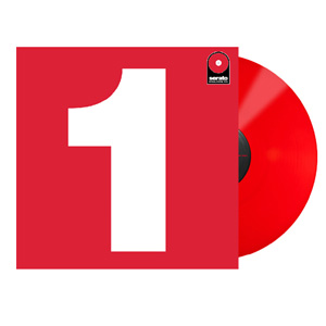 12” Serato Performance Series Control Vinyl Single [Red] [LP]【セラートコントロールトーン収録 SERATO SCRATCH LIVE, SERATO DJ】
