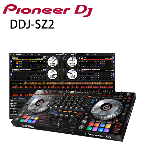 Pioneer(パイオニア) / DDJ-SZ2 【Serto DJ 無償対応】4チャンネルDJコントローラー