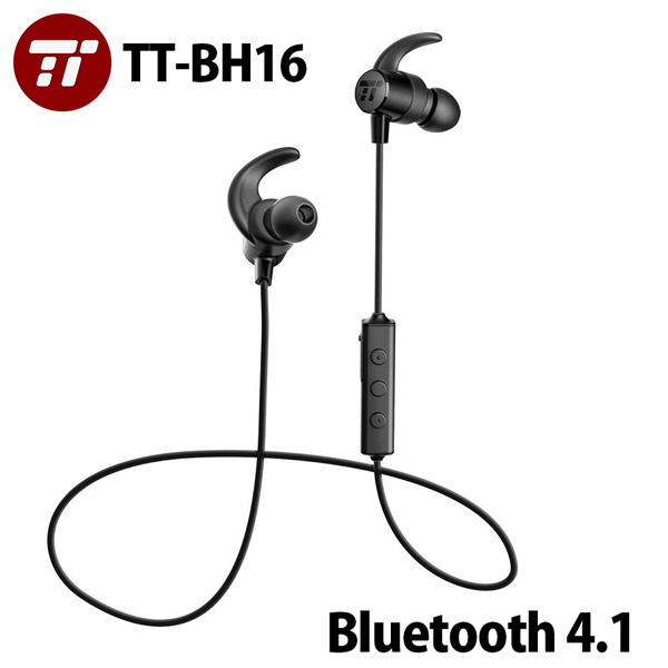 TaoTronics(タオトロニクス) / TT-BH16 - IPX5防水仕様 Bluetooth・aptX対応 ワイヤレスイヤホン 【メーカー1年保証付】