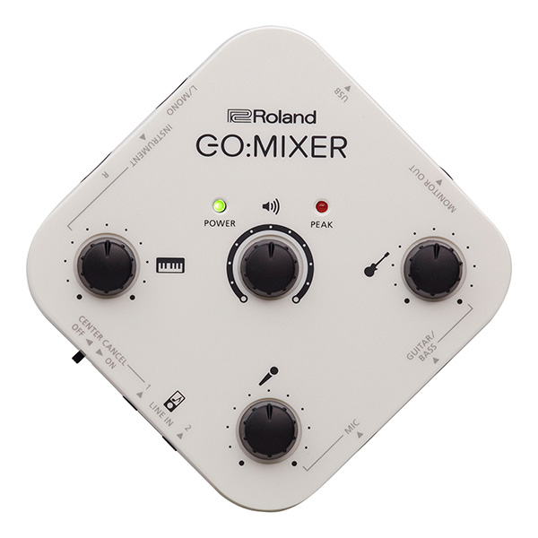 Roland(ローランド) / GO:MIXER - スマートフォン専用オーディオ・ミキサー - 【3月30日(木)発売予定】