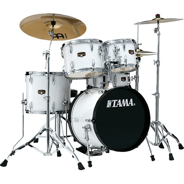 【基本セット】TAMA(タマ) / IP58H6HC-SGW(シュガーホワイト)  【2018 IMPERIALSTAR 18”バスドラムキット】- ドラムセット -