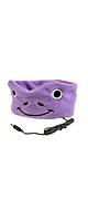 CozyPhones / フリース製ヘッドバンド (Purple Froggy) - お子様向けヘッドホン -