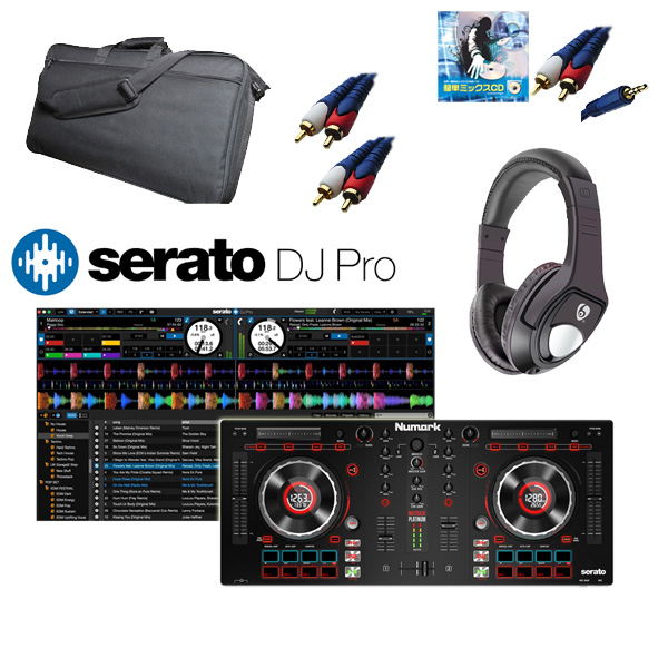 Numark(ヌマーク) / MixTrack Platinum / Serato DJ / 収納ケースセット 【Serato フェア】