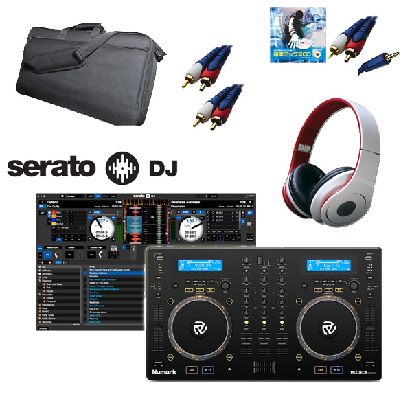 【Serato フェア】Numark(ヌマーク) / Mixdeck Express / Serato DJ セット 【9月25日までの期間限定】