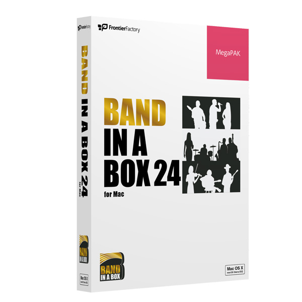 E-frontier(イーフロンティア) / Band-in-a-Box 24 for Mac MegaPAK -自動作曲/伴奏作成アプリ  -