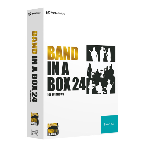 E-frontier(イーフロンティア) / Band-in-a-Box 24 for Windows BasicPAK - 自動作曲/伴奏作成アプリ -