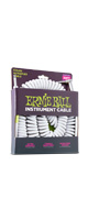 ERNIE BALL(ˡܡ)/604530' COILED STRAIGHT/ANGLE INSTRUMENT CABLE - WHITE/쥭ѥ֥