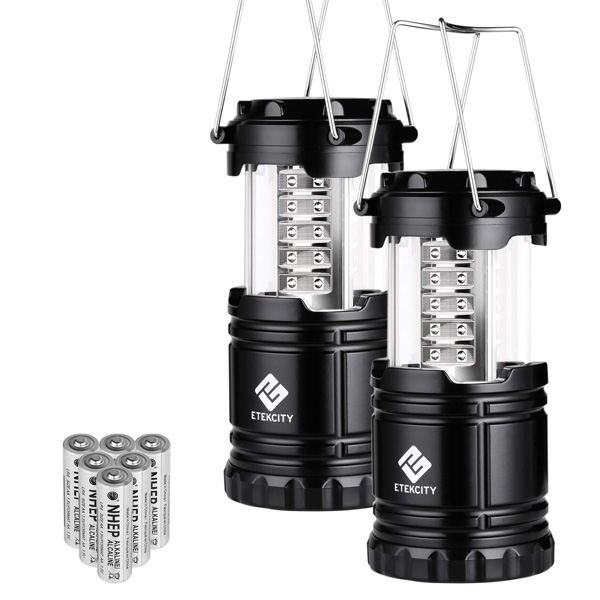Etekcity/2 Pack Portable Outdoor LED Camping Lantern キャンピングランタン