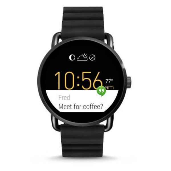 Fossil(フォッシル) /Q Wander Silicone Touchscreen (FTW2103) - スマートウォッチ -