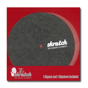 Dr.Suzuki slipmats / skratch 7” (1枚) [Slipmat ] - 7インチ用スリップマット -