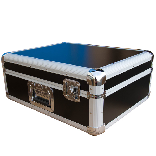 Euro Style(ユーロスタイル) / FLIGHTCASE for TT250USB (ブラック) 【対応機種: Numark(ヌマーク) TT250USB】 - ターンテーブルケース -