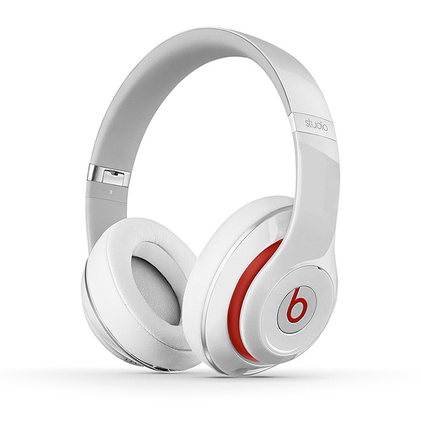 beats studio wired white