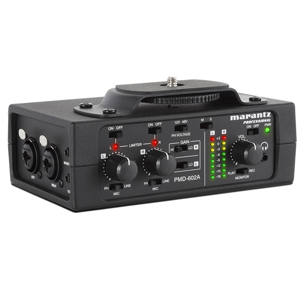 Marantz Professional (マランツ　プロフェッショナル) PMD-602A  -デジタル一眼レフカメラ用オーディオインターフェイス -