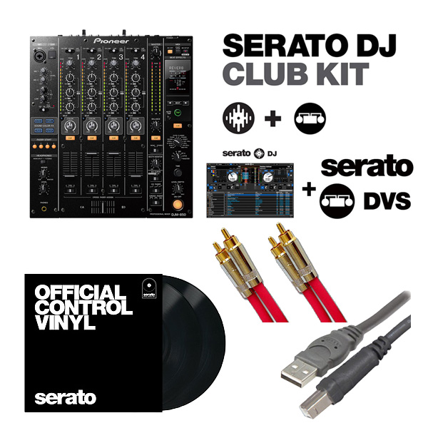 【Serato半額セール限定】Pioneer(パイオニア) / DJM-850-S / Serato Club KIT DVS セット 【～9月4日までの期間限定】