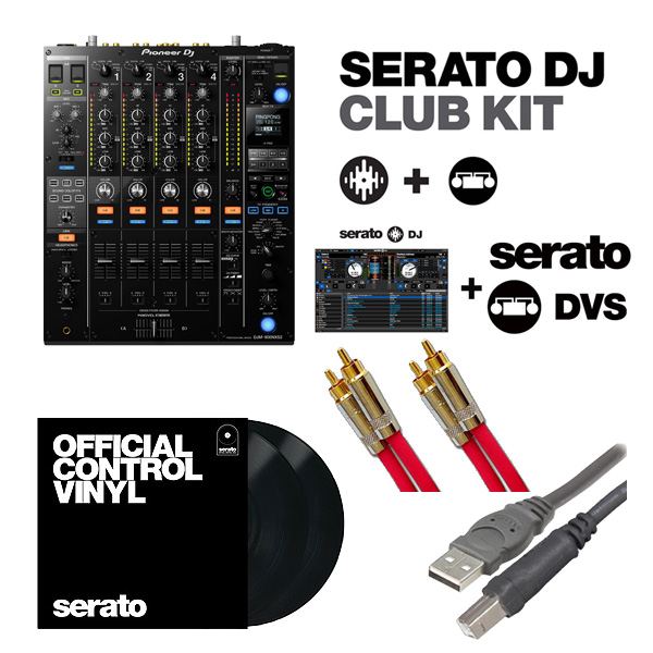 【Serato半額セール限定】Pioneer(パイオニア) / DJM-900NXS2 / Serato Club KIT DVS セット 【～9月4日までの期間限定】