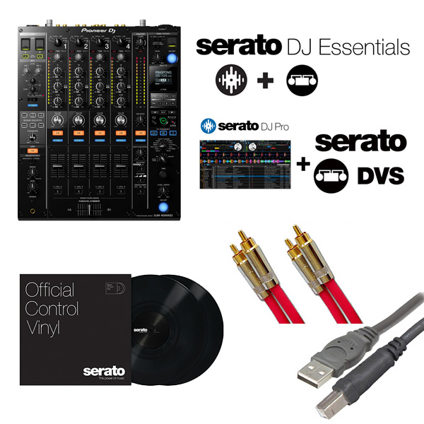 【Seratoフェア限定】Pioneer(パイオニア) / DJM-900NXS2 / Serato DJ Essentials DVS セット