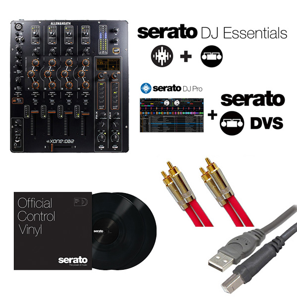 【Seratoフェア限定】Allen＆Heath(アレンアンドヒース) / XONE：DB2 / Serato DJ Essentials DVS セット